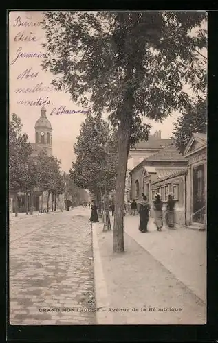 AK Grand Montrouge, Avenue de la République
