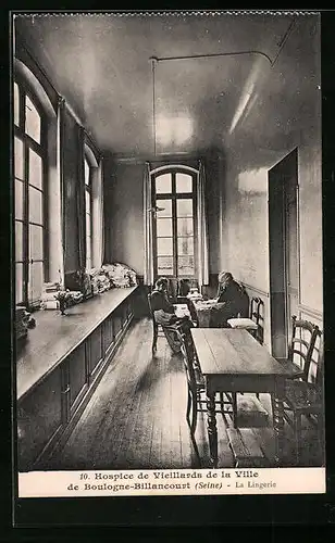 AK Boulogne-Billancourt, Hospice de Vieillards de la Ville