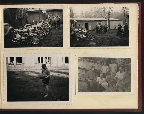 Fotoalbum 66 Fotografien DDR Motorrad - Geländesport, Motocross, Motorrad Jawa, MZ, Gespann-Rennen, Dynamo-Sportclub