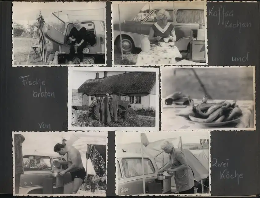 Fotoalbum 238 Fotografien DDR, Wasser, Regen & Sturmurlaub 1961-1964, Müritz, Rostock, Teterow, Warnemünde, Bastei, Plau 1