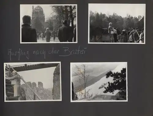 Fotoalbum 238 Fotografien DDR, Wasser, Regen & Sturmurlaub 1961-1964, Müritz, Rostock, Teterow, Warnemünde, Bastei, Plau