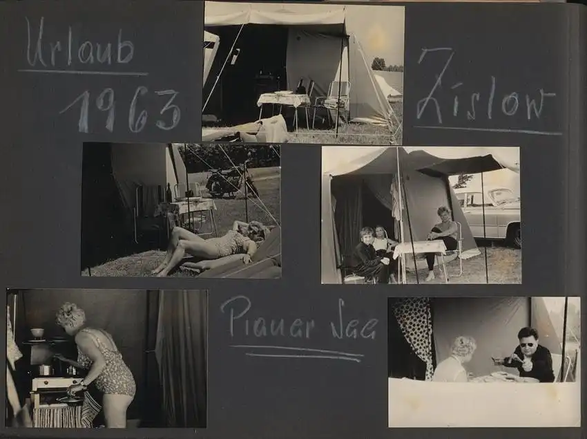 Fotoalbum 238 Fotografien DDR, Wasser, Regen & Sturmurlaub 1961-1964, Müritz, Rostock, Teterow, Warnemünde, Bastei, Plau 29