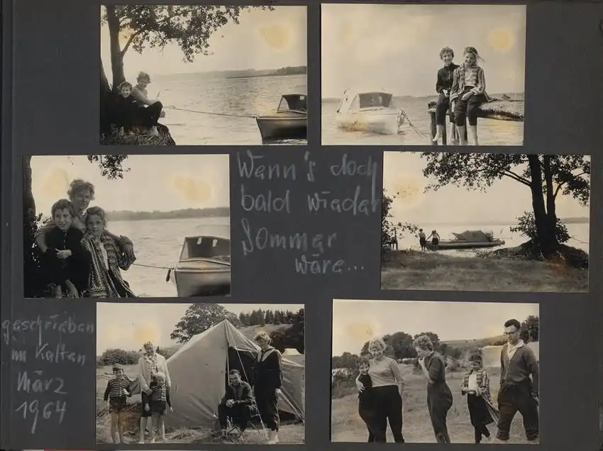 Fotoalbum 238 Fotografien DDR, Wasser, Regen & Sturmurlaub 1961-1964, Müritz, Rostock, Teterow, Warnemünde, Bastei, Plau 36