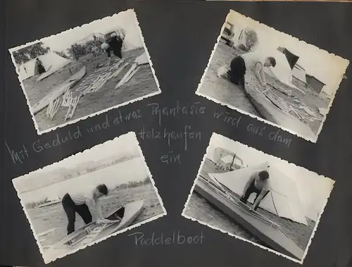 Fotoalbum 238 Fotografien DDR, Wasser, Regen & Sturmurlaub 1961-1964, Müritz, Rostock, Teterow, Warnemünde, Bastei, Plau