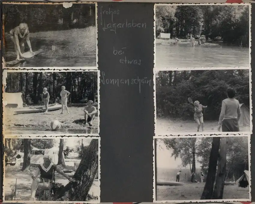 Fotoalbum 238 Fotografien DDR, Wasser, Regen & Sturmurlaub 1961-1964, Müritz, Rostock, Teterow, Warnemünde, Bastei, Plau 6