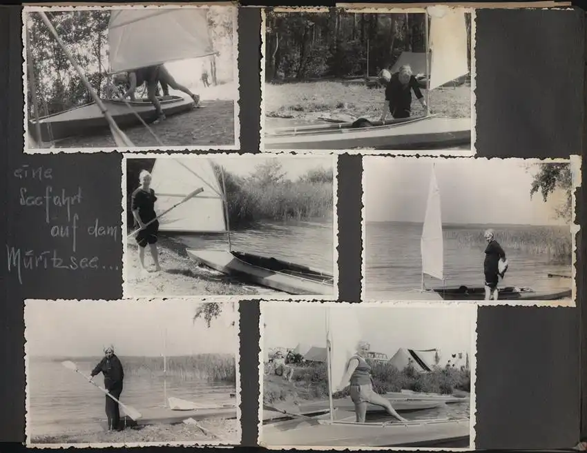 Fotoalbum 238 Fotografien DDR, Wasser, Regen & Sturmurlaub 1961-1964, Müritz, Rostock, Teterow, Warnemünde, Bastei, Plau 7
