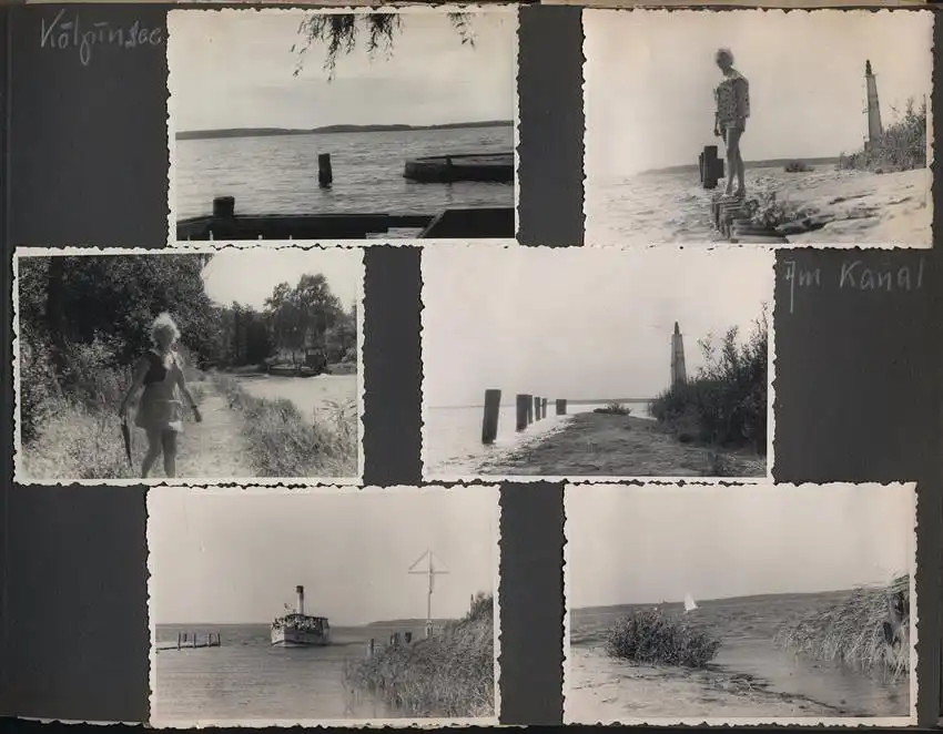 Fotoalbum 238 Fotografien DDR, Wasser, Regen & Sturmurlaub 1961-1964, Müritz, Rostock, Teterow, Warnemünde, Bastei, Plau 9