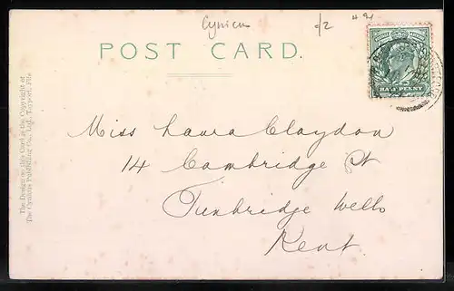 Künstler-AK Cynicus: You don`t say so!