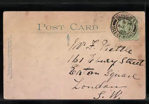 Künstler-AK Cynicus: We are having a glorious time at Shanklin