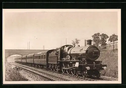 AK Birmingham Express near Park Royal, Englische Eisenbahn