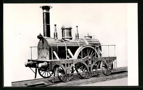 AK Englische Eisenbahn-Lokomotive North Start