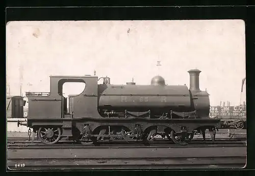 AK Englische Dampflokomotive No. 65 der R & R