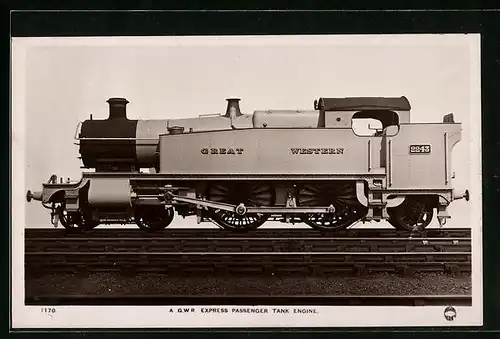 AK Englische Dampflokomotive No. 2243 der Great Western