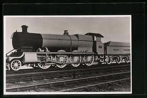 AK Englische Tenderlokomotive No. 4700 der Great Western