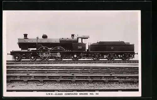 AK Englische Tenderlokomotive No. 104