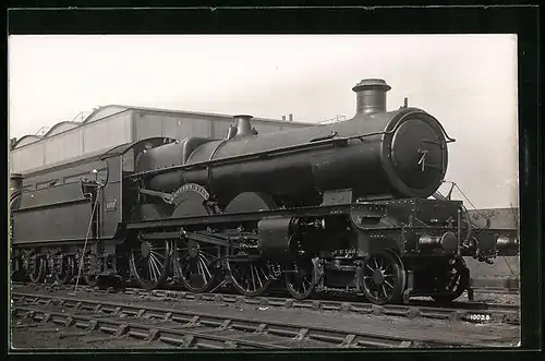 AK Englische Tenderlokomotive No. 4010 Western Star der Great Western