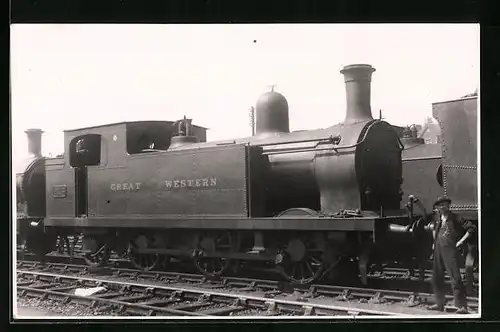 AK Englische Dampflokomotive No. 243 der Great Western