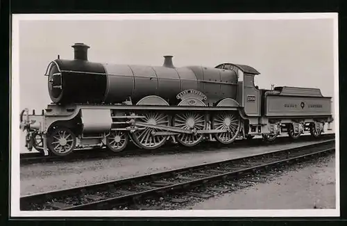 AK Englische Tenderlokomotive No. 2916 Saint Benedict der Great Western