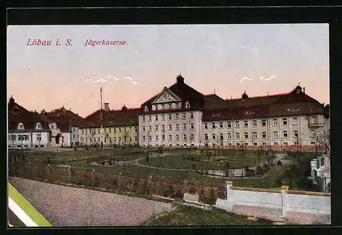 AK Löbau i. S., Jägerkaserne