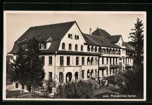 AK Frauenfeld, Ansicht vom Spital