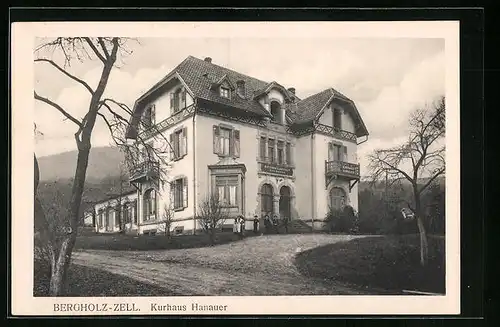 AK Berholz-Zell, Kurhaus Hanauer