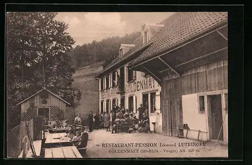 AK Goldenmatt, Restaurant-Pension Léonard Lutringer