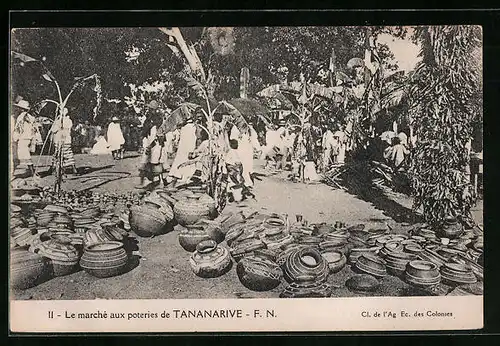 AK Tananarive, Le marche aux poteries