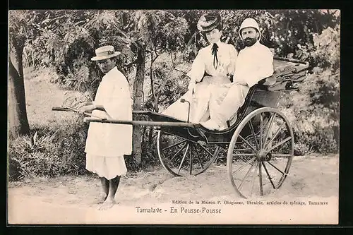 AK Tamatave, En Pousse-Pousse