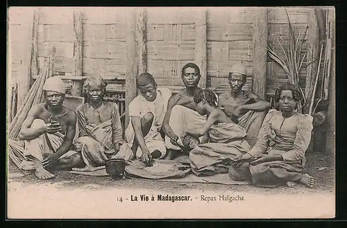 AK Madagascar, Repas Malgache