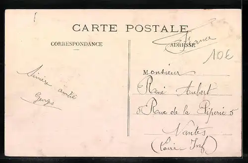 AK Madagascar, Construction d`un kiosque chez un colon