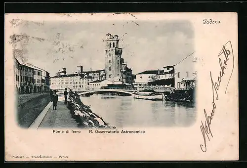 AK Padova, Ponte di ferro, R. Osservatorio Astronomico
