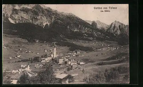 AK Cortina, Ortsansicht mit Tofana