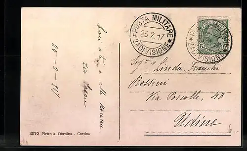 AK Cortina, Ortsansicht mit Tofana