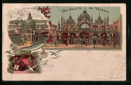 Lithographie Venezia, S. Maria della Salute