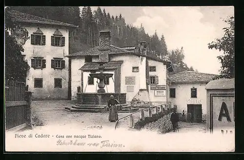 AK Pieve di Cadore, Casa ove nacque Tiziano