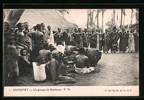 AK Dahomey, Un groupe de feticheurs