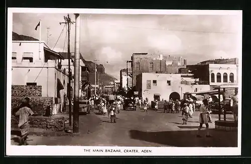 AK Aden, The Main Bazaar, Crater