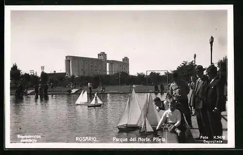 AK Rosario, Parque del Norte, Pileta