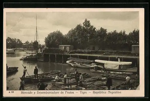 AK Tigre, Mercado y Desembarcadero de Frutos