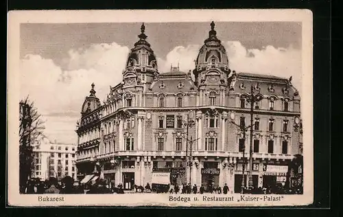 AK Bukarest, Bodega und Restaurant Kaiser-Palast