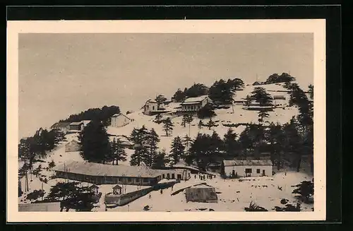 AK Chréa, Chréa sous la neige