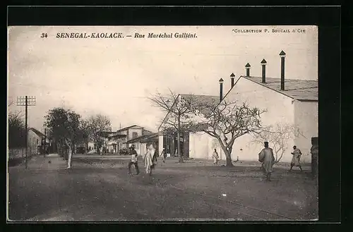 AK Senegal-Kaolack, Rue Marechal Gallieni