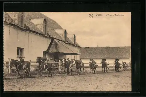 AK Ypres, L`Ecole d`Equitation