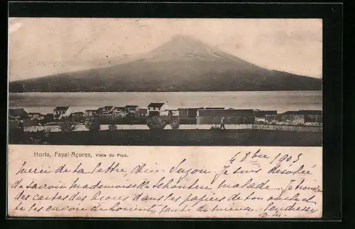 AK Horta /Fayal-Acores, Vista do Pico