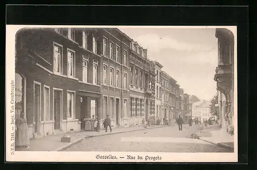 AK Rosselies, Rue du Progres