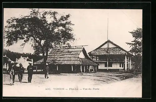 AK Pho-Lu /Tonkin, Vue du Poste