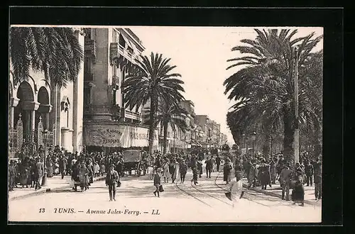 AK Tunis, Avenue Jules-Ferry