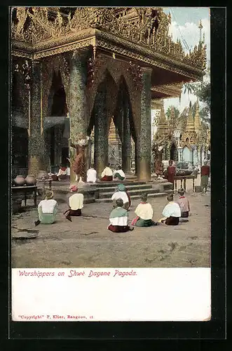 AK Rangun, Shwe Dagone Pagoda, Worshippers