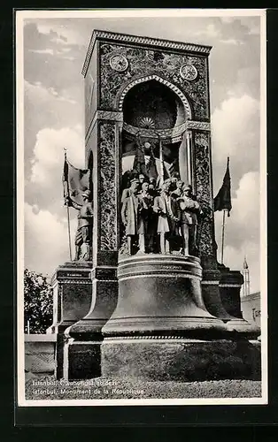 AK Istanbul, Monument de la Republique, Cümhuriyet abidesi