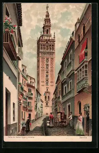 AK Sevilla, Calle de Mateo Gago y Giralda